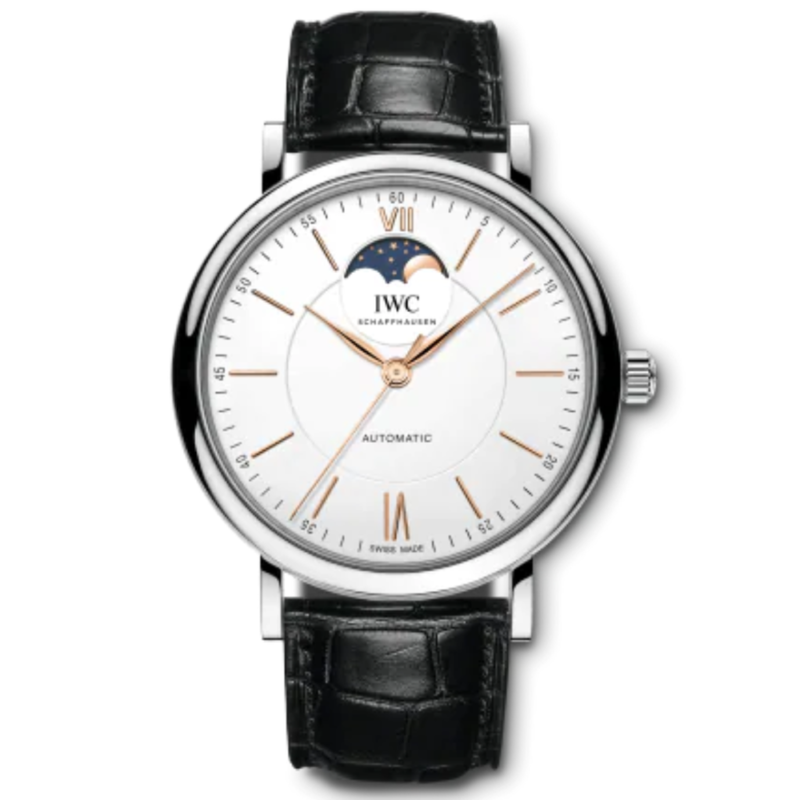 IWC Portofino Automatic Moon Phase 40mm-Blue 2