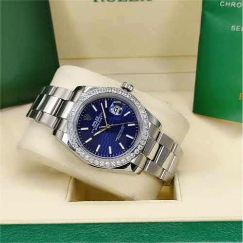 Rolex DATEJUST 36mm/41mm DIAMOND #126284RBR Replica - 5
