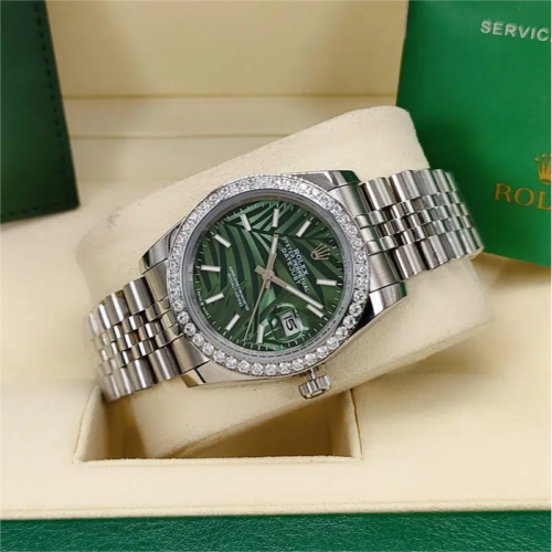 Rolex DATEJUST 36mm/41mm DIAMOND #126284RBR Replica - 5