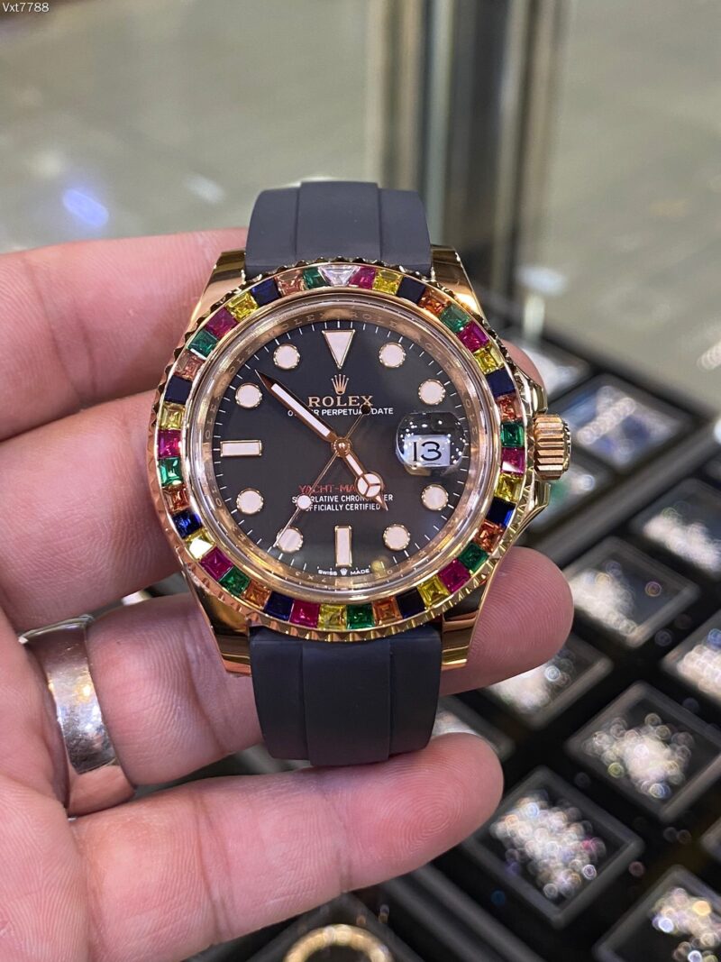 Rolex YACHT MASTER RAINBOW (mechanical automatic) 8