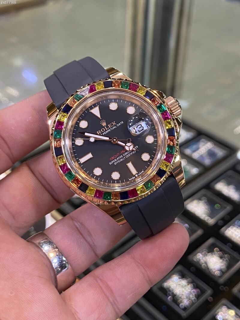 Rolex YACHT MASTER RAINBOW (mechanical automatic) 9