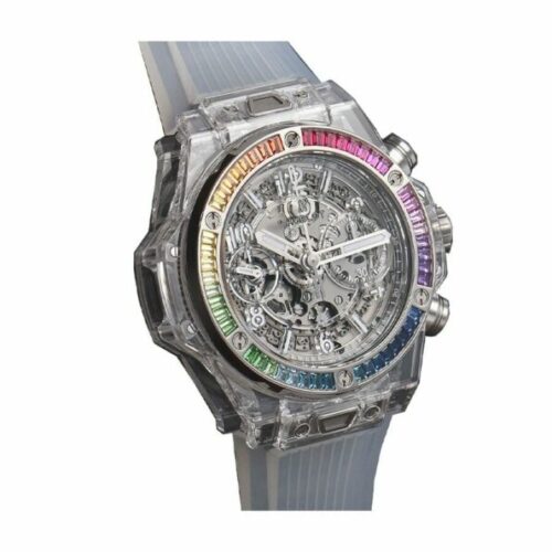 Hublot Big Bang Unico Sapphire Rainbow Replica - 5