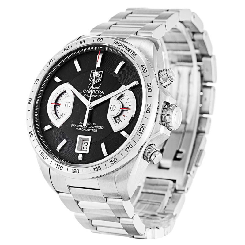 Quartz Tag Heuer Grand Carrera CAV511A.BA0902 Black 3