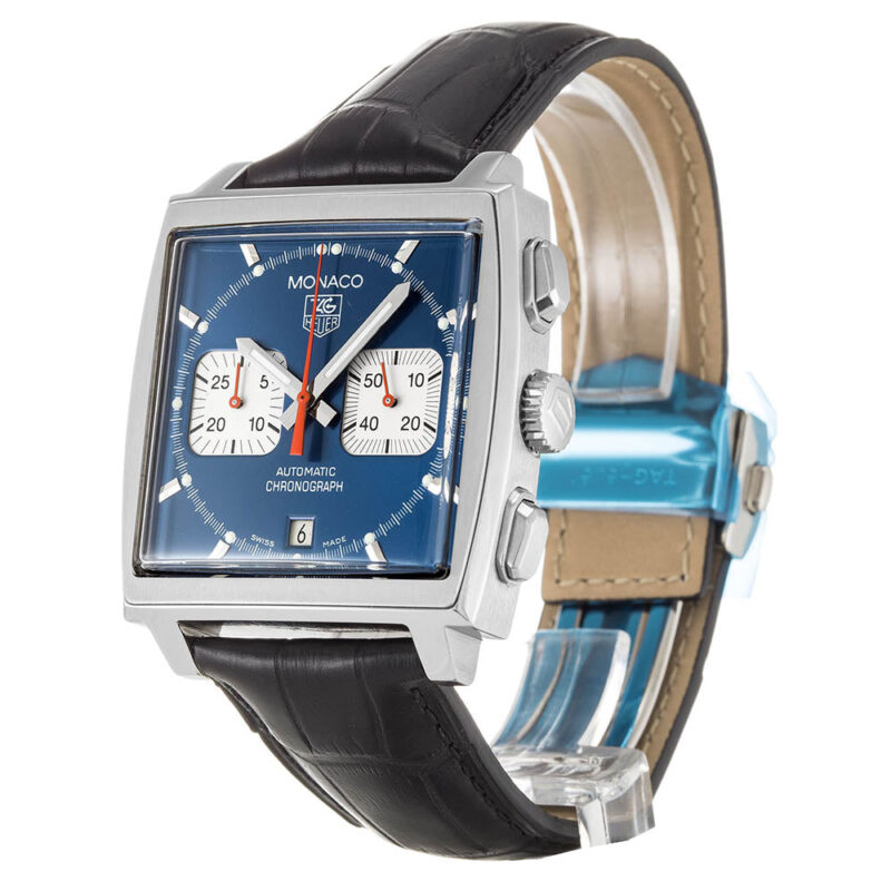 Men Tag Heuer Monaco CW2113.FC6183 Blue 3
