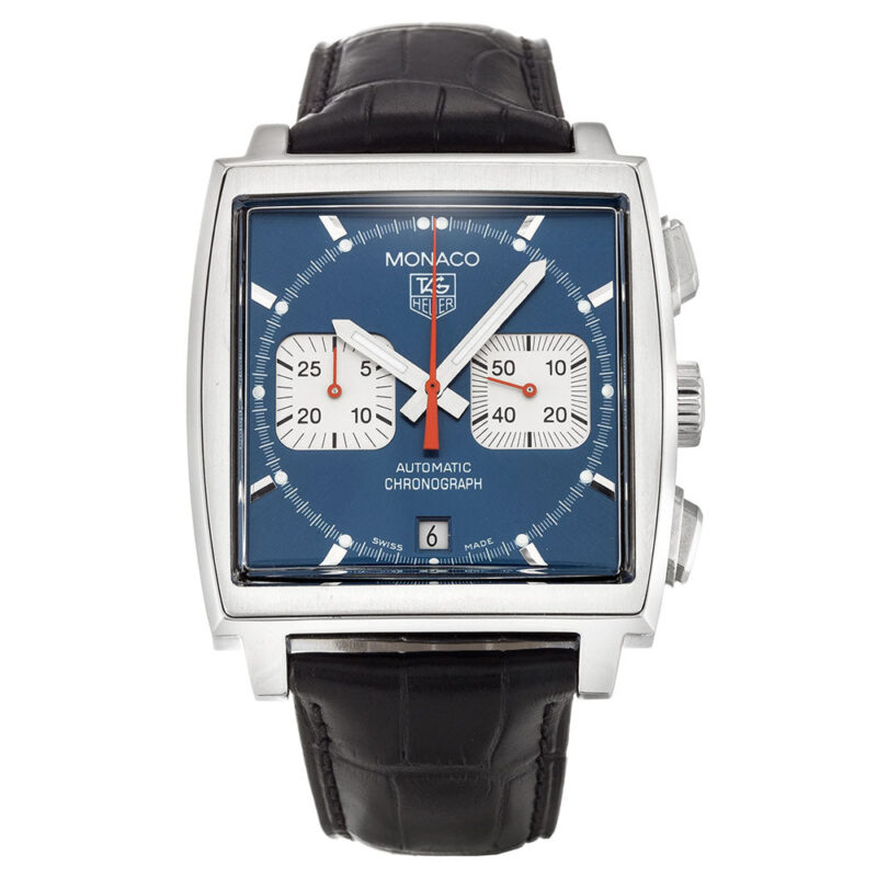 Men Tag Heuer Monaco CW2113.FC6183 Blue 2