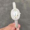Cartier Baignoire Iced Out Watch