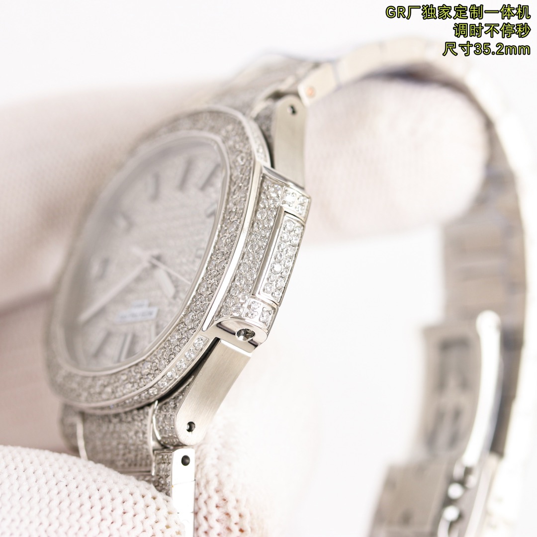 Patek Philippe Iced Out Watch #001 12 Patek Philippe Iced Out Watch #001 12