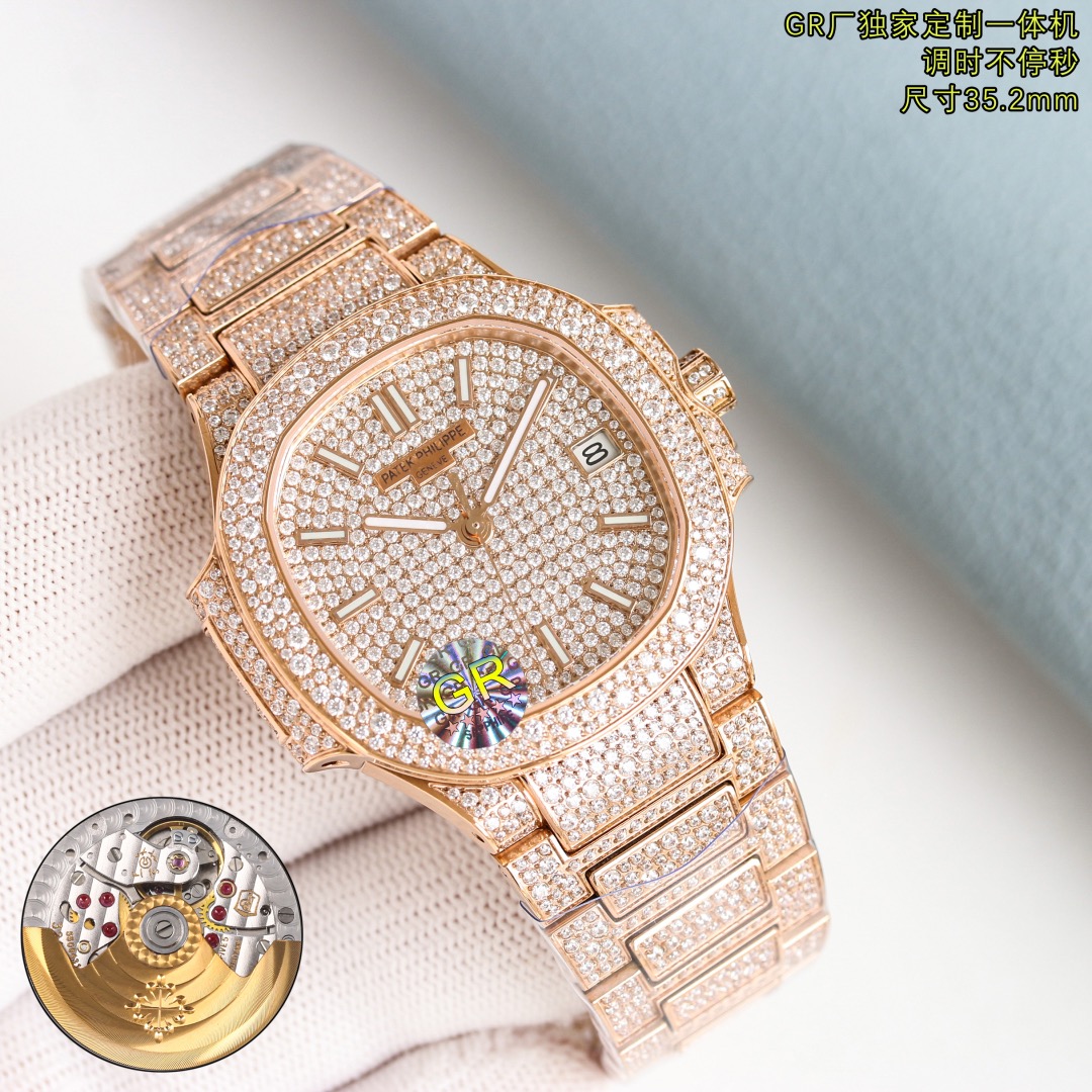 Patek Philippe Iced Out Watch #001 Patek Philippe Iced Out Watch #001