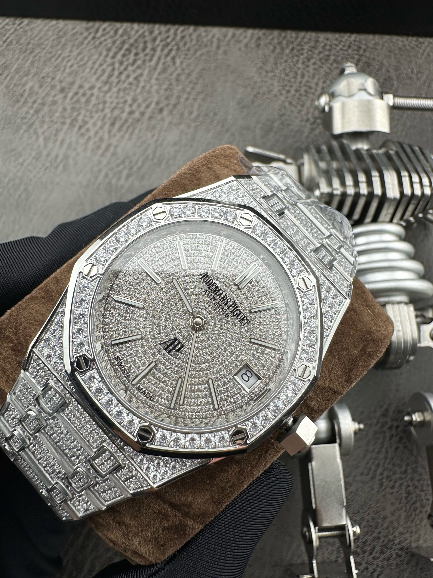 Audemars Piguet Iced Out Watch #003 8 Audemars Piguet Iced Out Watch #003 8