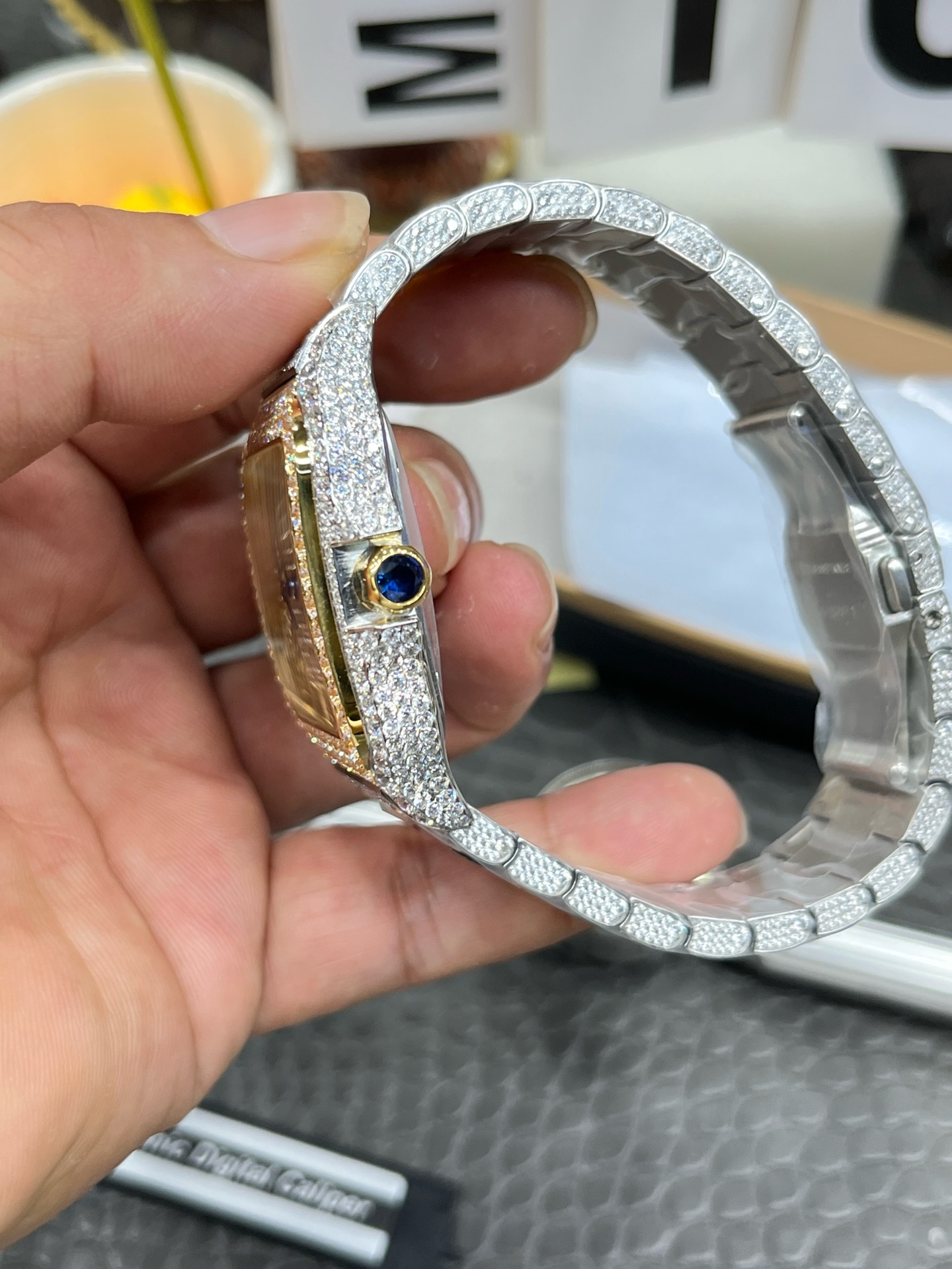 Cartier Iced Out Watch #001 6 Cartier Iced Out Watch #001 6