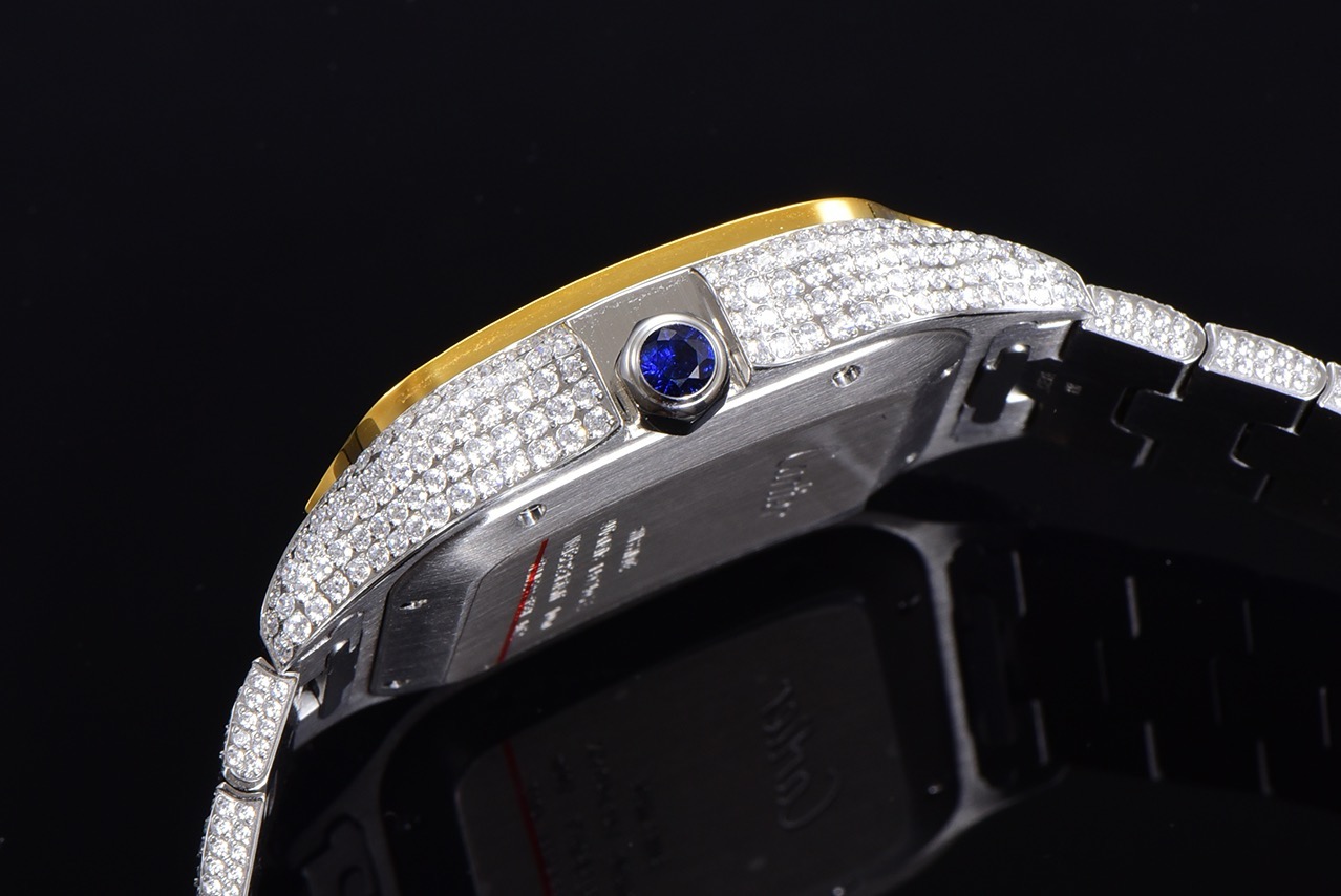 Cartier Iced Out Watch #003 6 Cartier Iced Out Watch #003 6