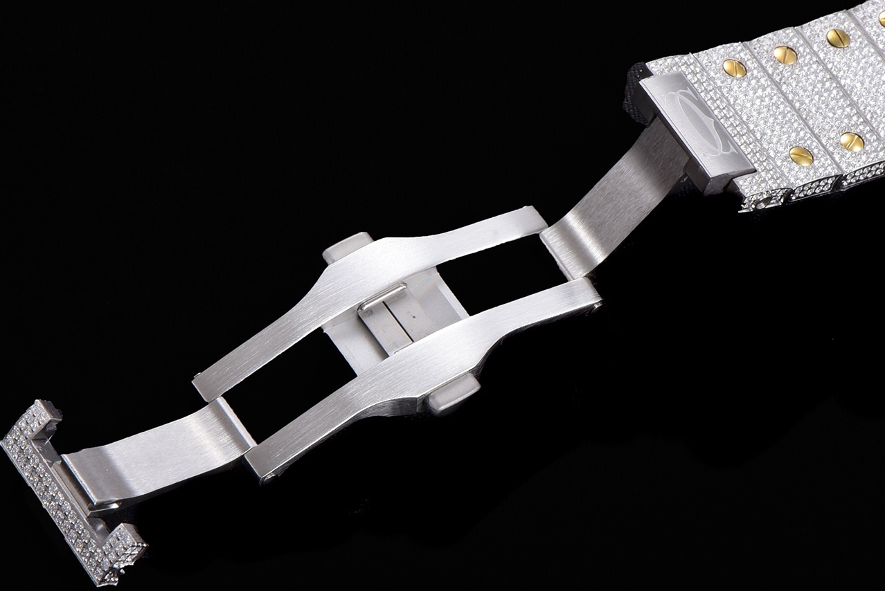 Cartier Iced Out Watch #003 4 Cartier Iced Out Watch #003 4