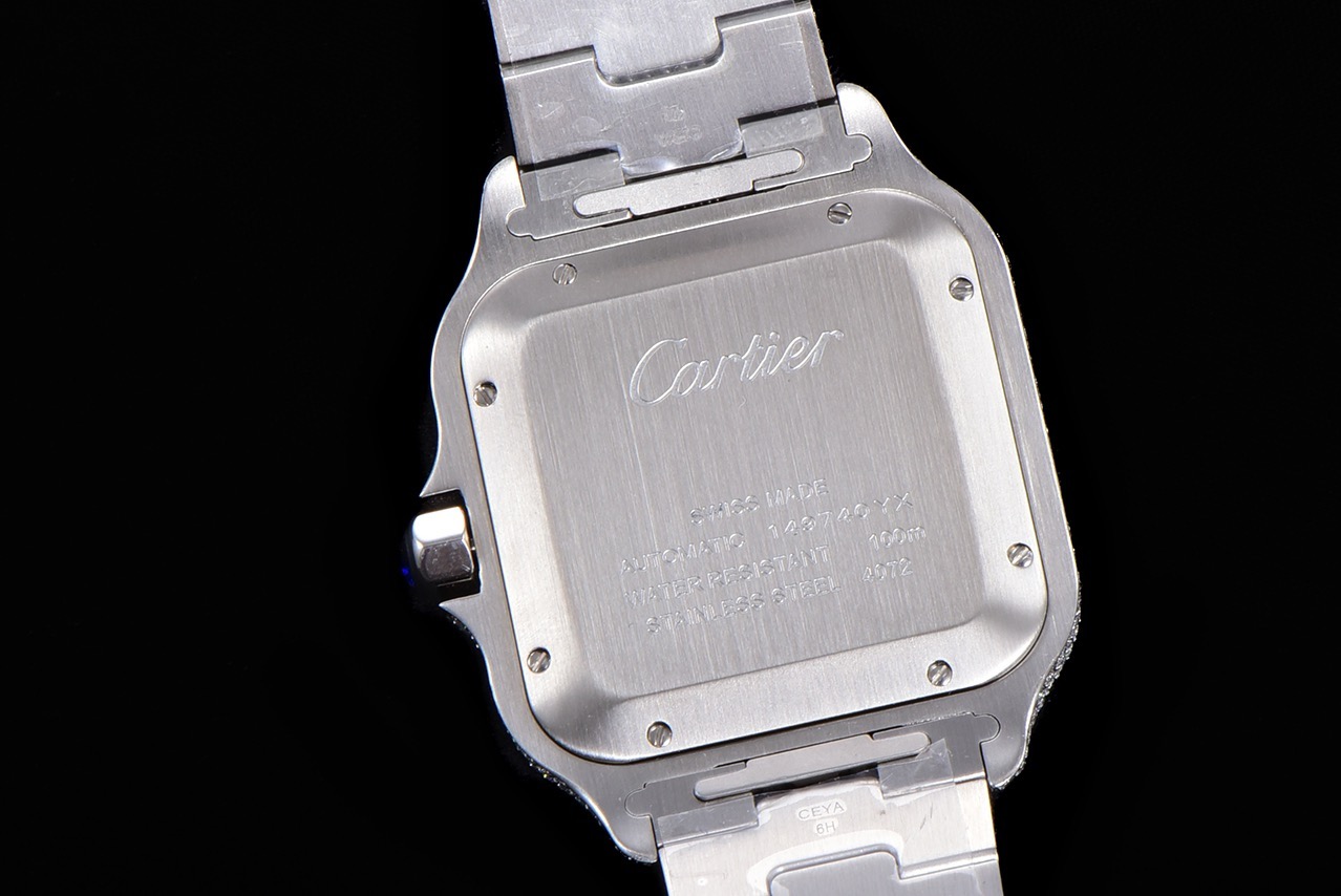 Cartier Iced Out Watch #003 3 Cartier Iced Out Watch #003 3