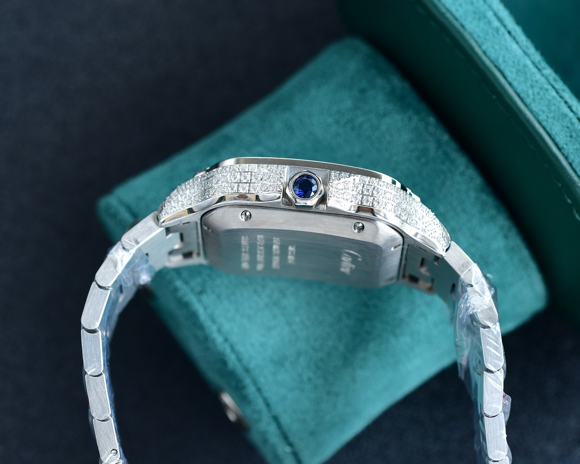 Cartier Iced Out Watch #004 5 Cartier Iced Out Watch #004 5