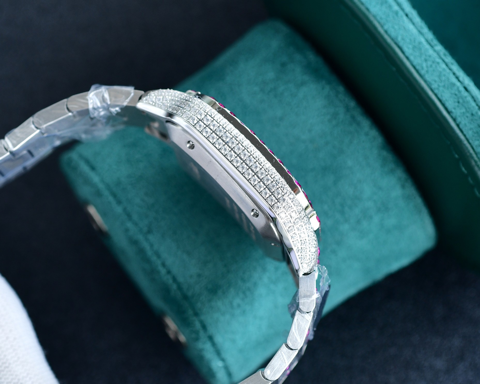 Cartier Iced Out Watch #004 4 Cartier Iced Out Watch #004 4