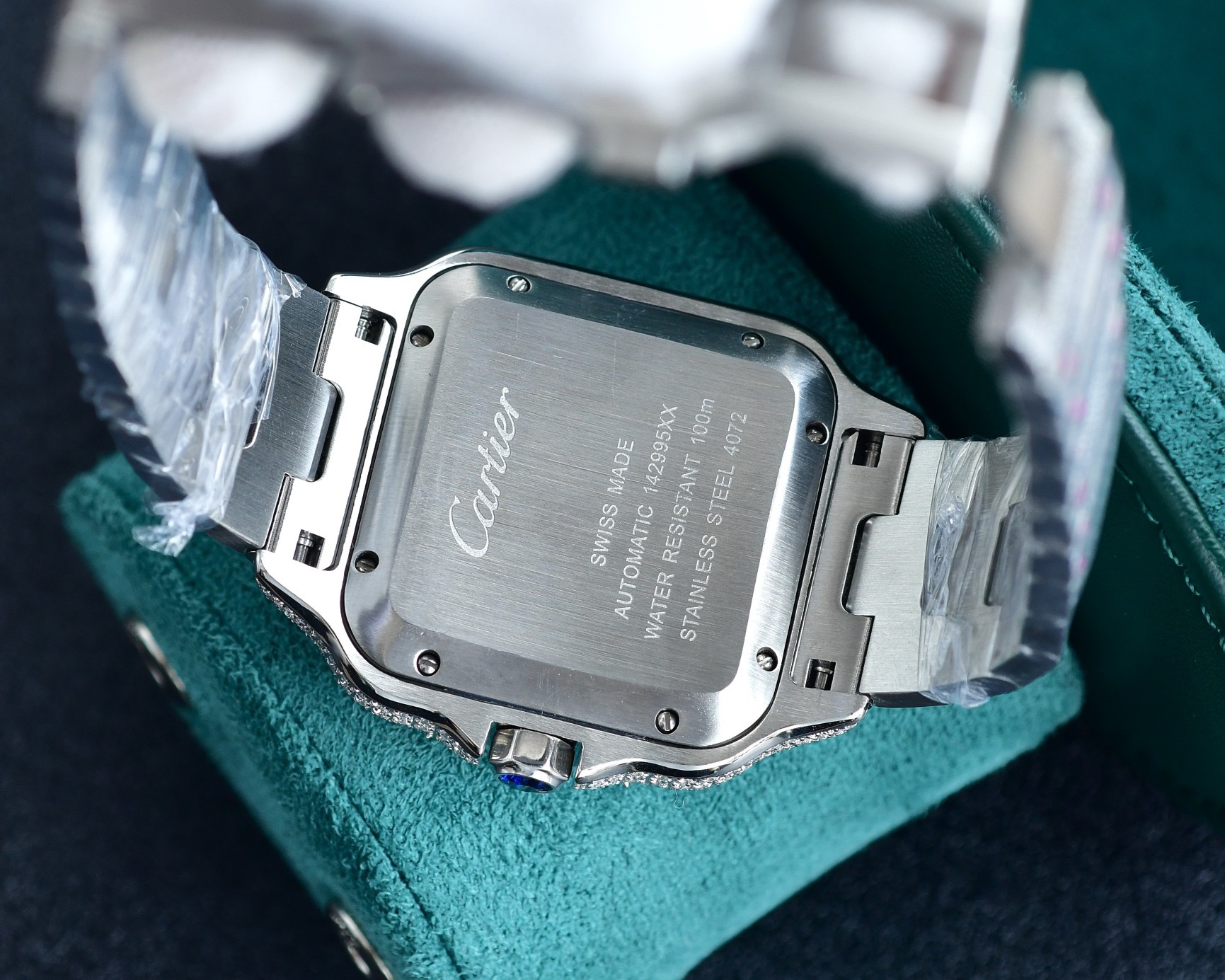 Cartier Iced Out Watch #004 3 Cartier Iced Out Watch #004 3