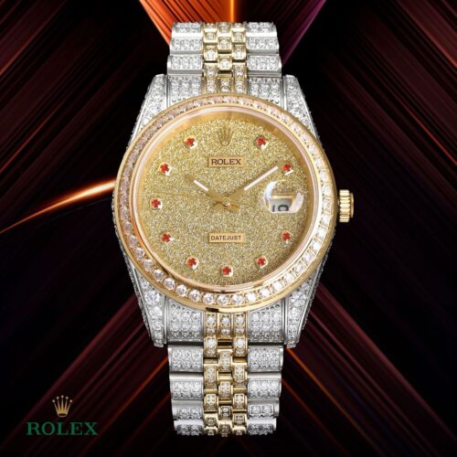 Rolex Iced Out Watch #016